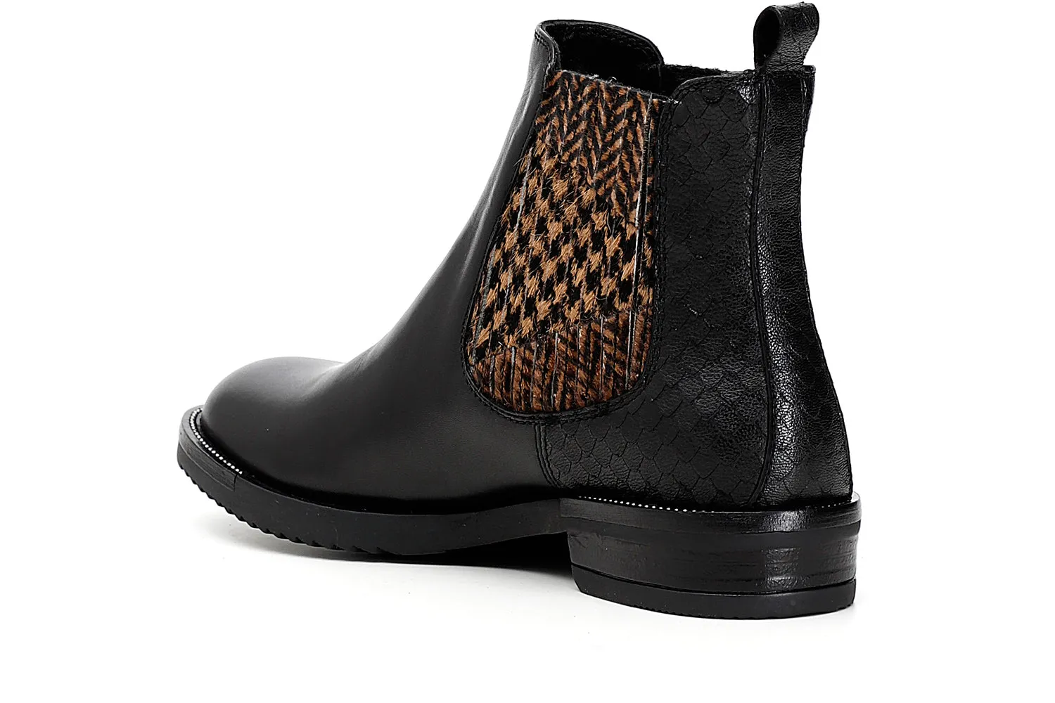 CafèNoir donna tronchetto beatles in pelle