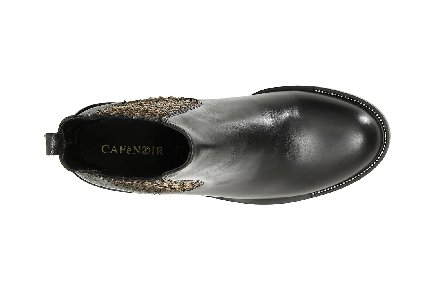 CafèNoir donna tronchetto beatles in pelle