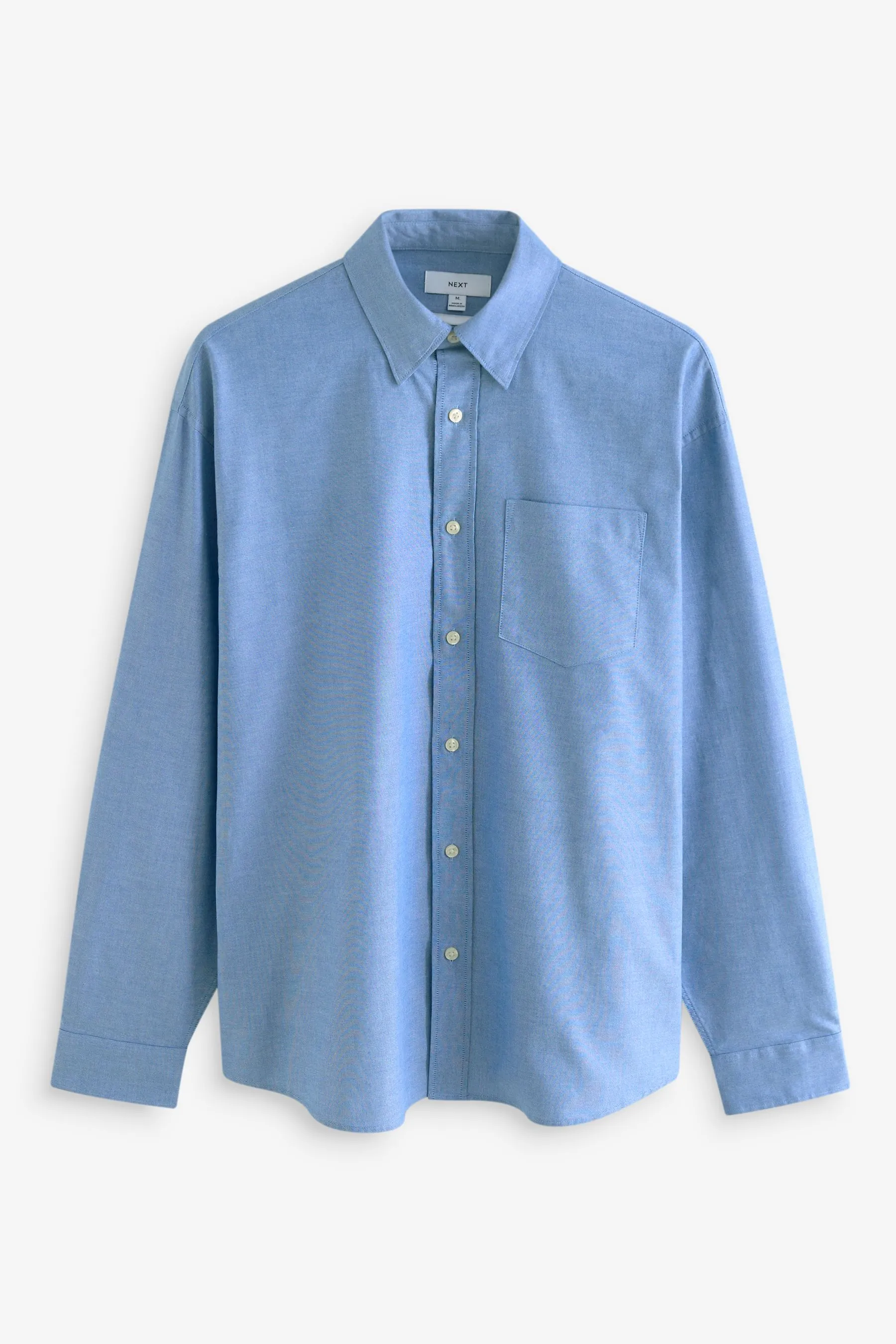 Camicia Manica lunga Oxford comoda