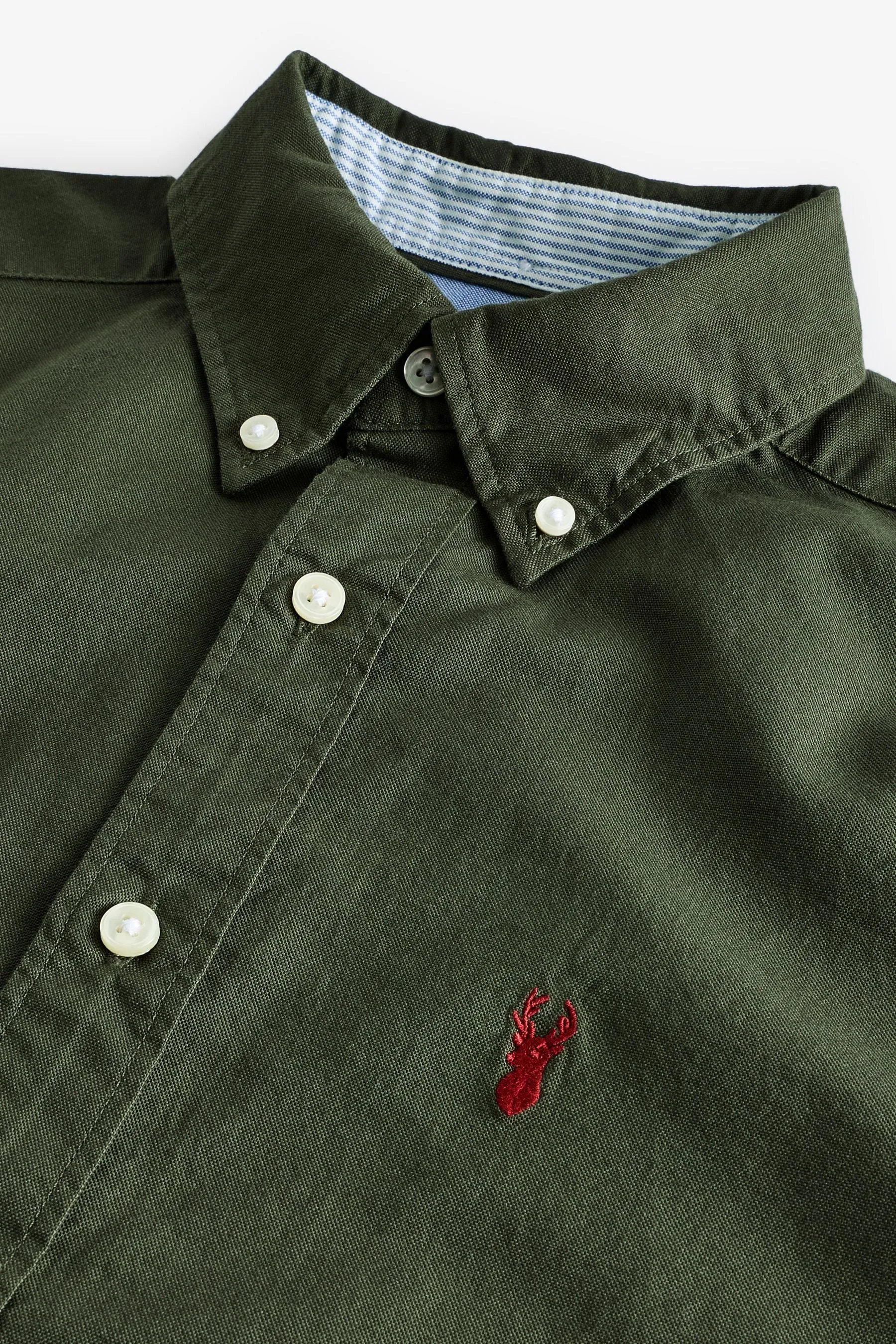 Camicia Oxford a maniche corte