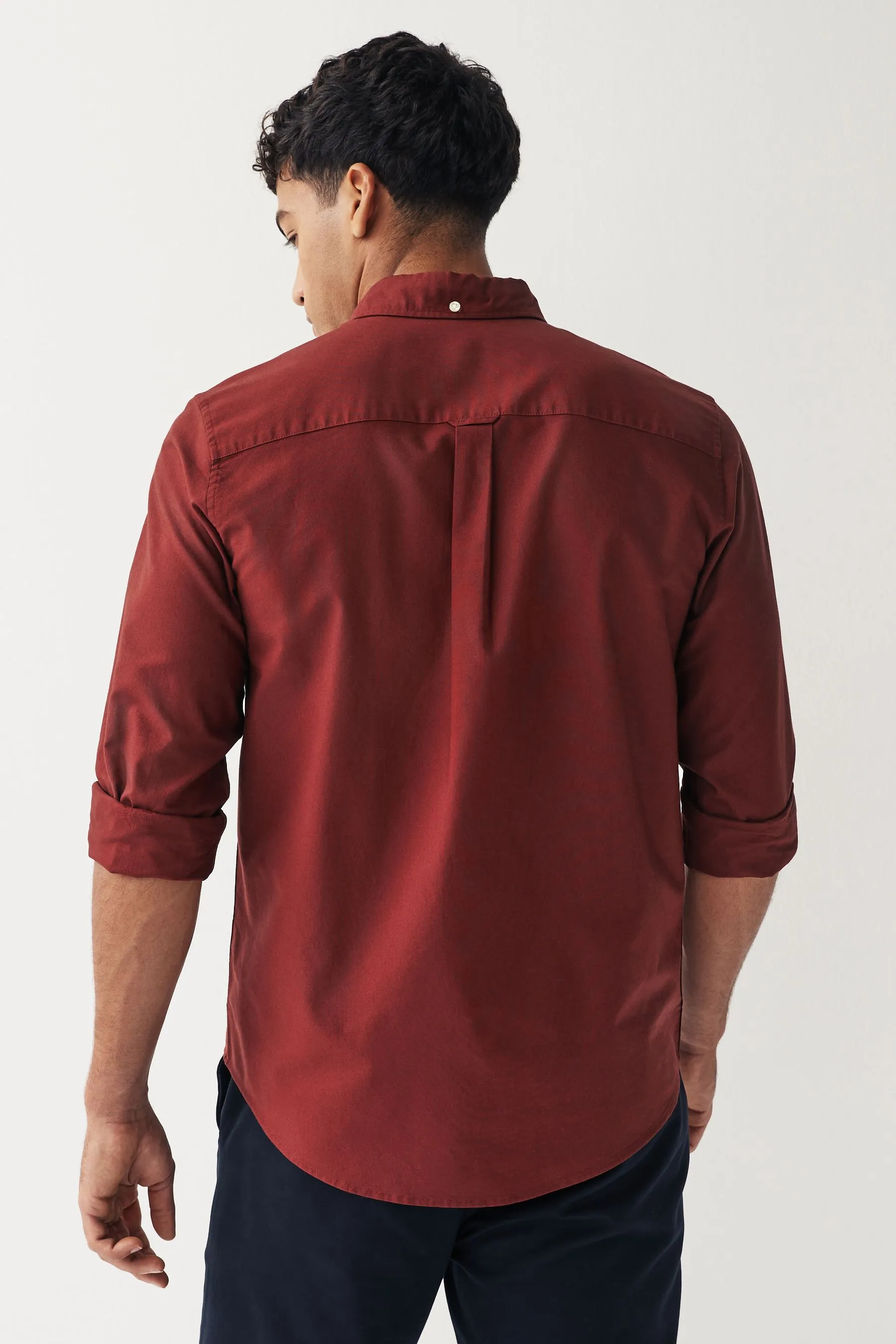 Camicia Oxford a maniche lunghe