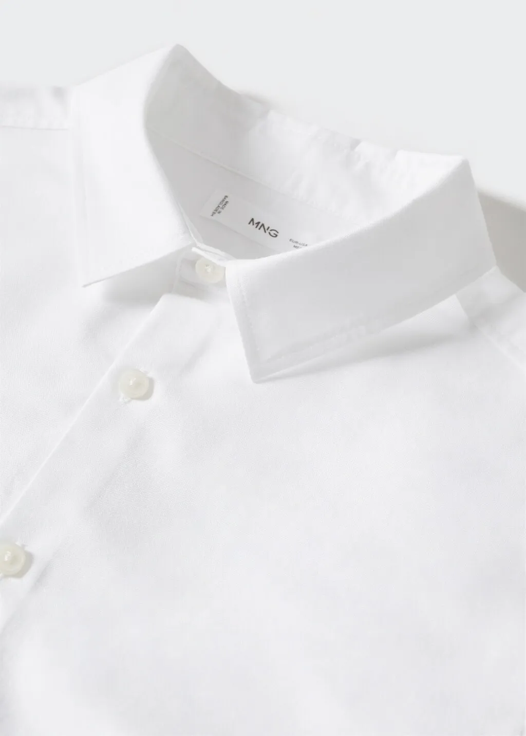 Camicia regular fit Oxford cotone