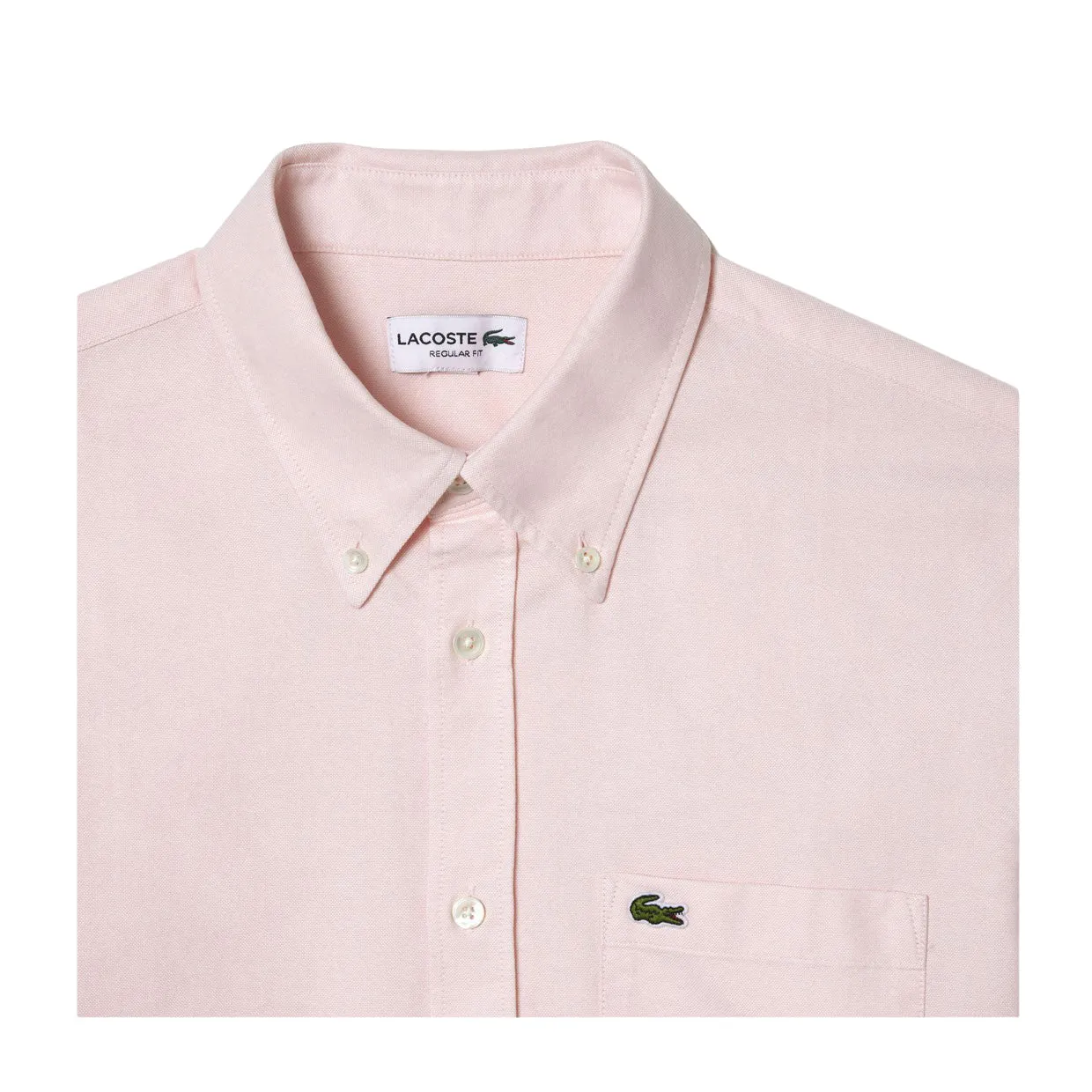 Camicia Uomo Lacoste Oxford Rosa