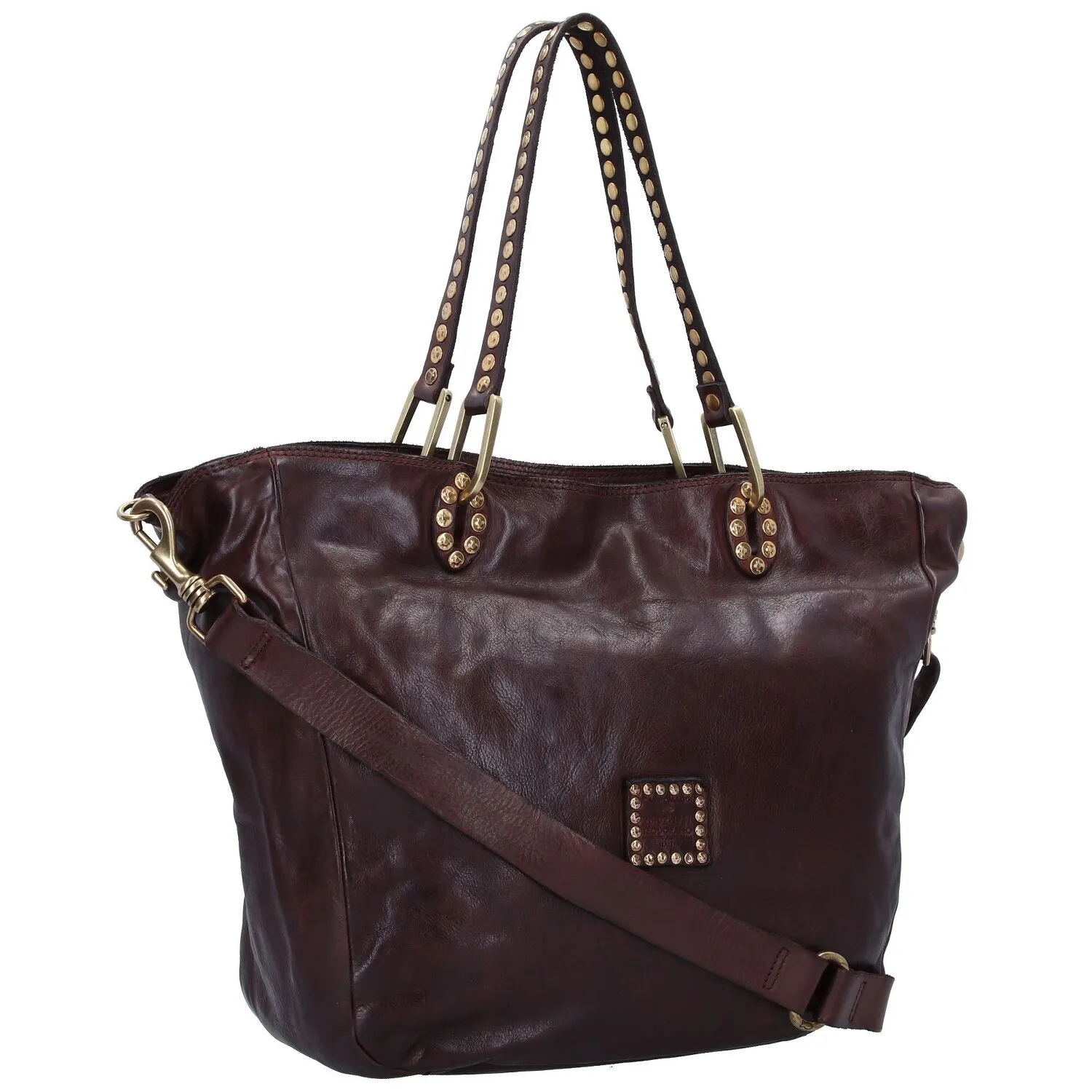 Campomaggi Borsa shopper in pelle 46 cm
