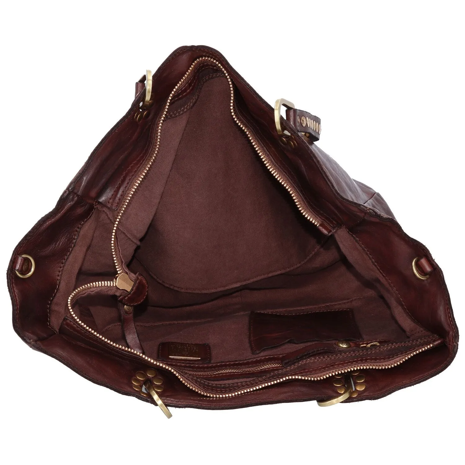 Campomaggi Borsa shopper in pelle 46 cm