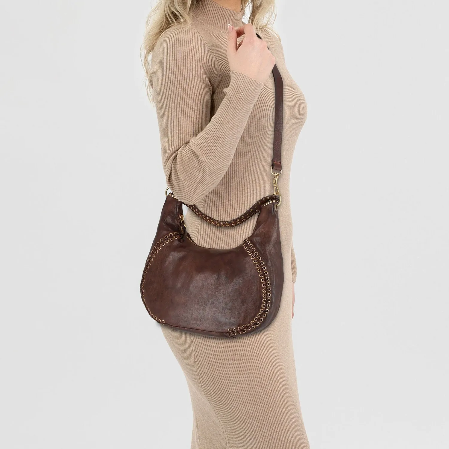 Campomaggi Dalia Borsa a tracolla Pelle 37 cm