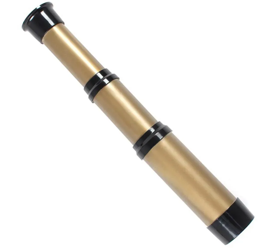 Cannocchiale pirata oro e nero