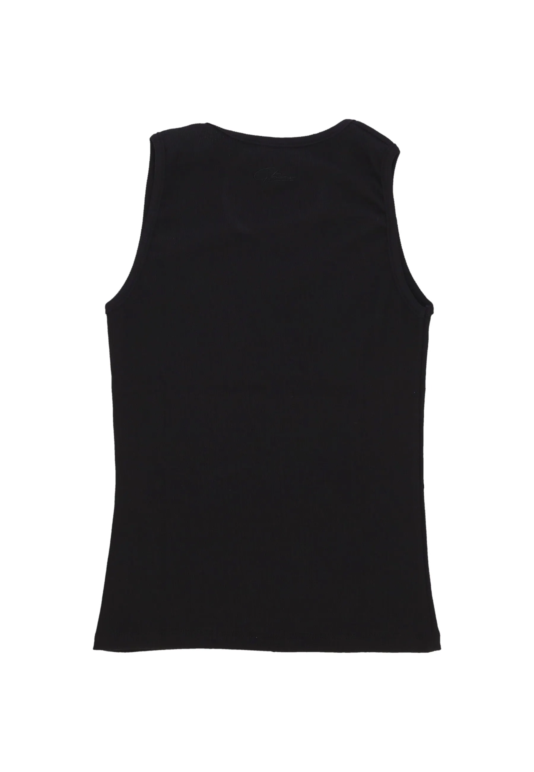Canotta Uomo Embroidered Logo Tank Black