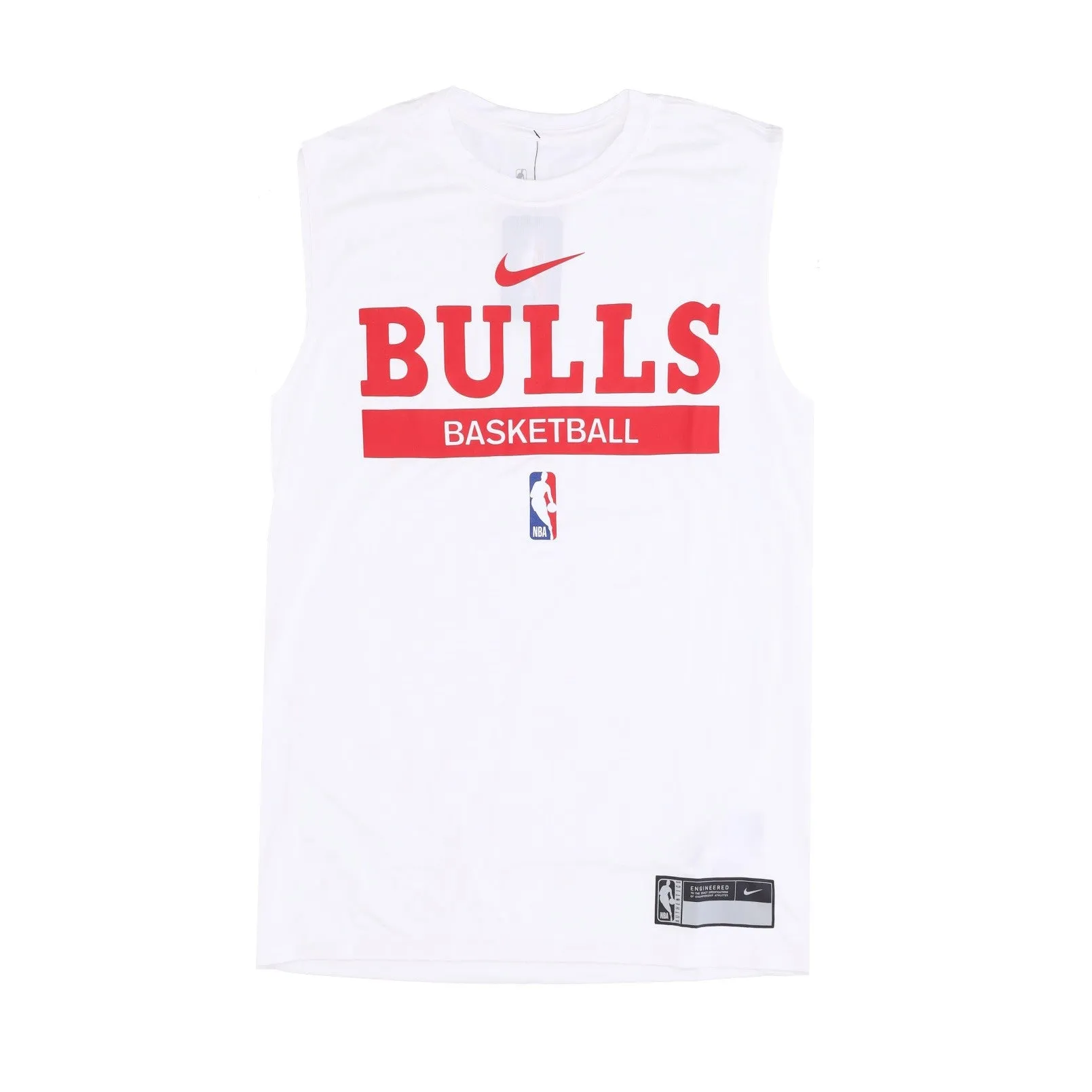 Canotta Uomo Nba Dri-fit Practice Tank Chibul White