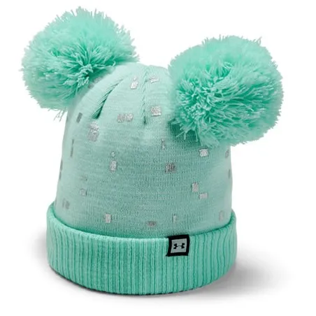 Cappello Double Pom Bambina Under Armour