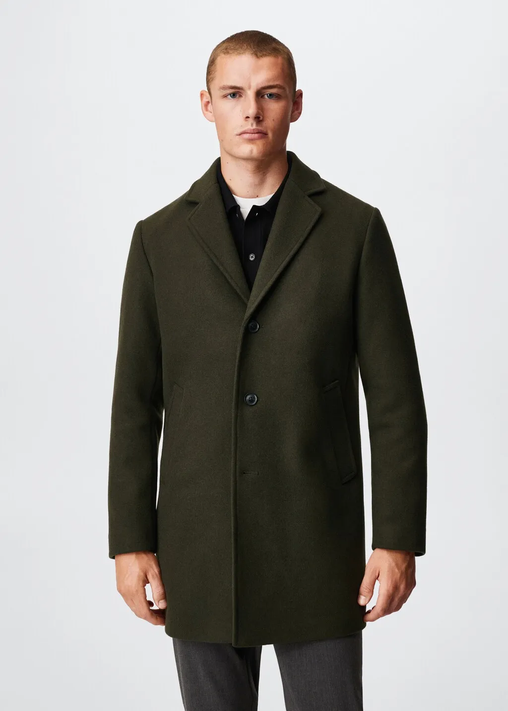 Cappotto lana riciclata
