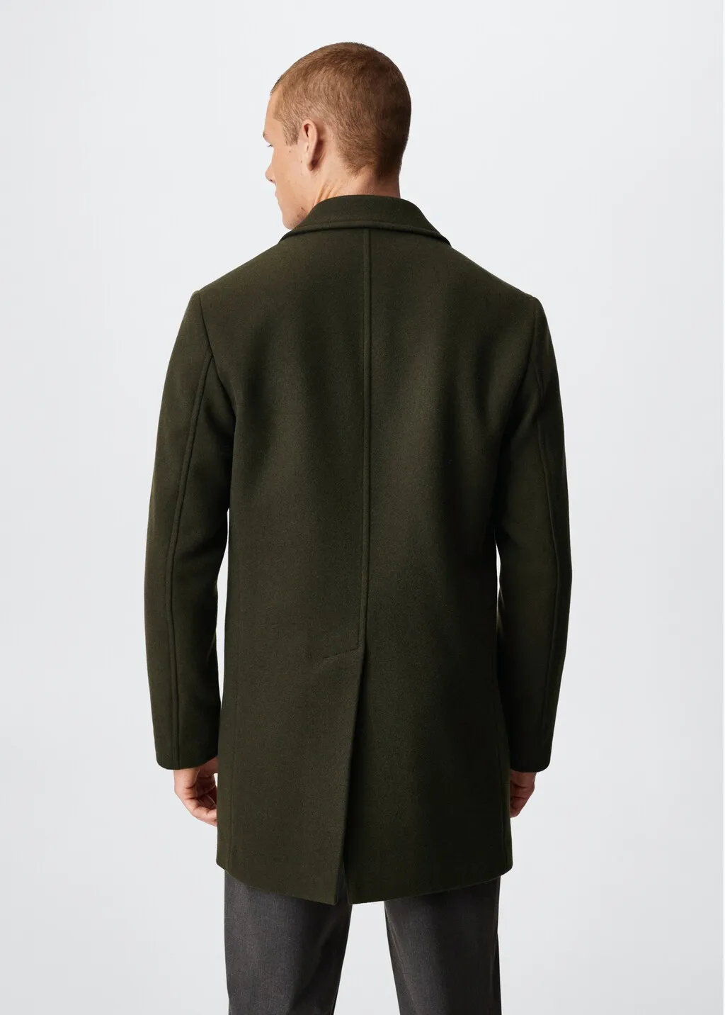 Cappotto lana riciclata