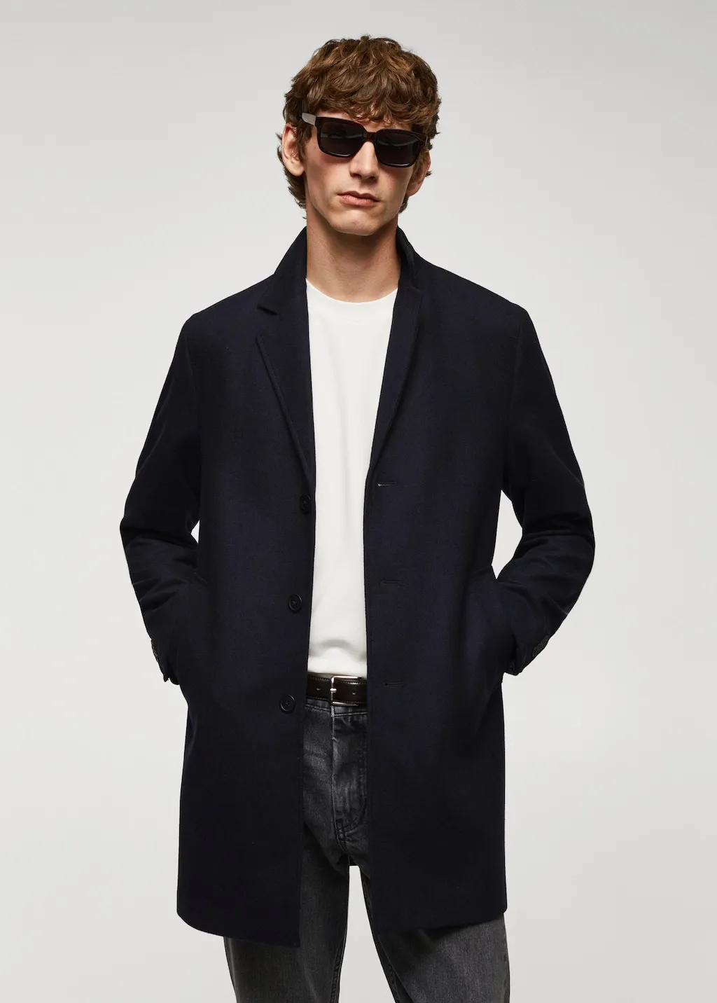 Cappotto leggero lana riciclata 