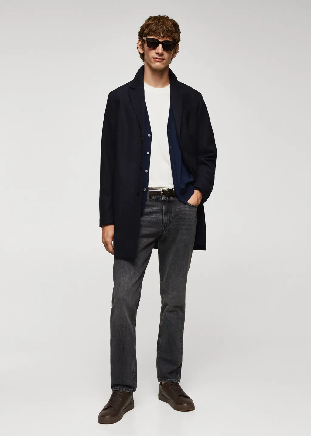 Cappotto leggero lana riciclata 