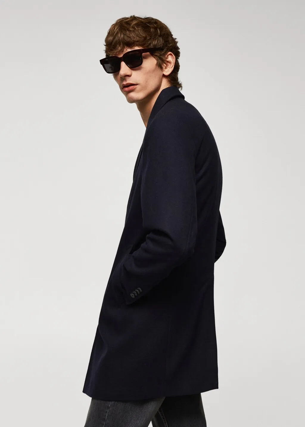 Cappotto leggero lana riciclata 