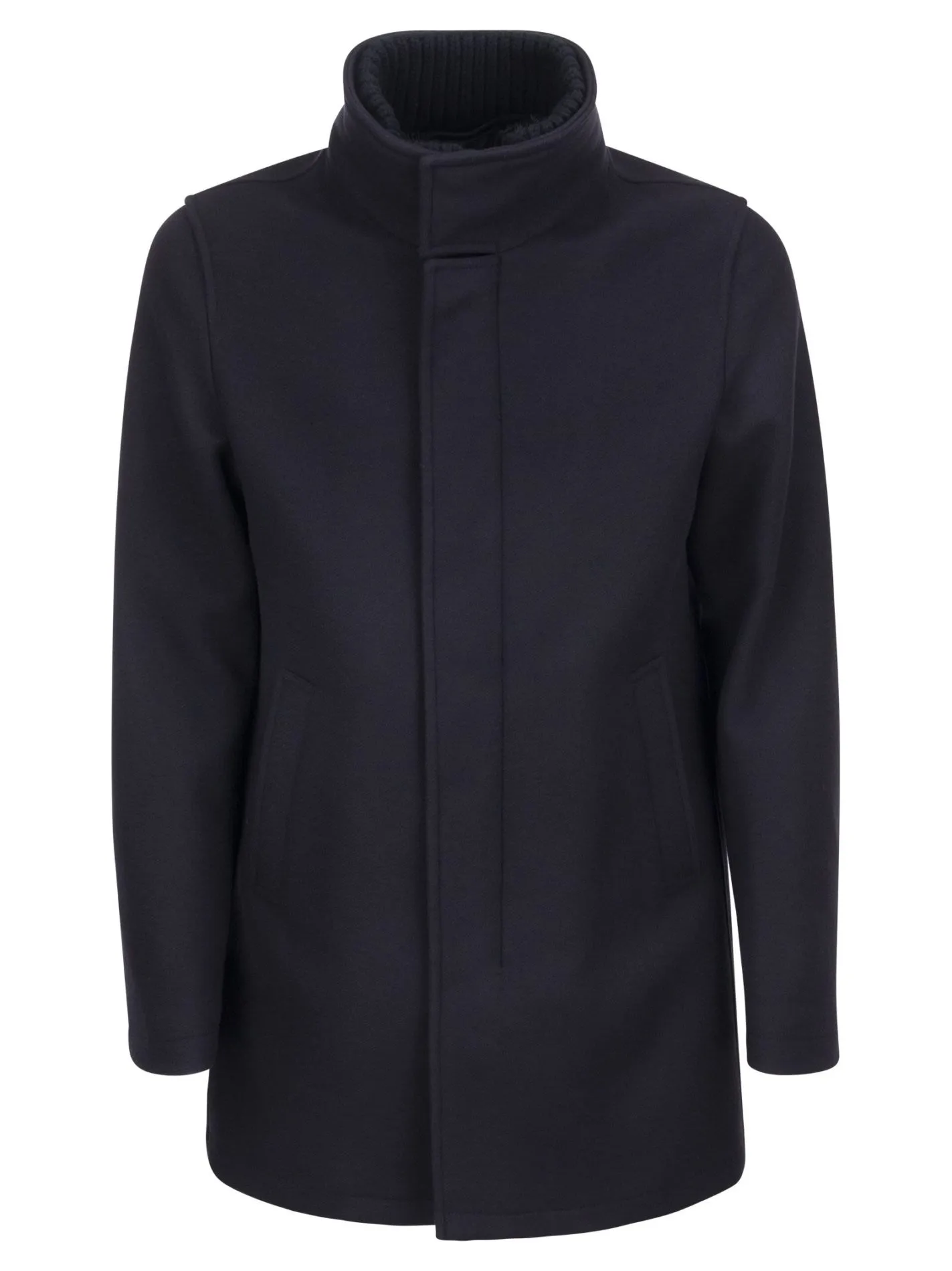 Cappotto medio in misto Lana