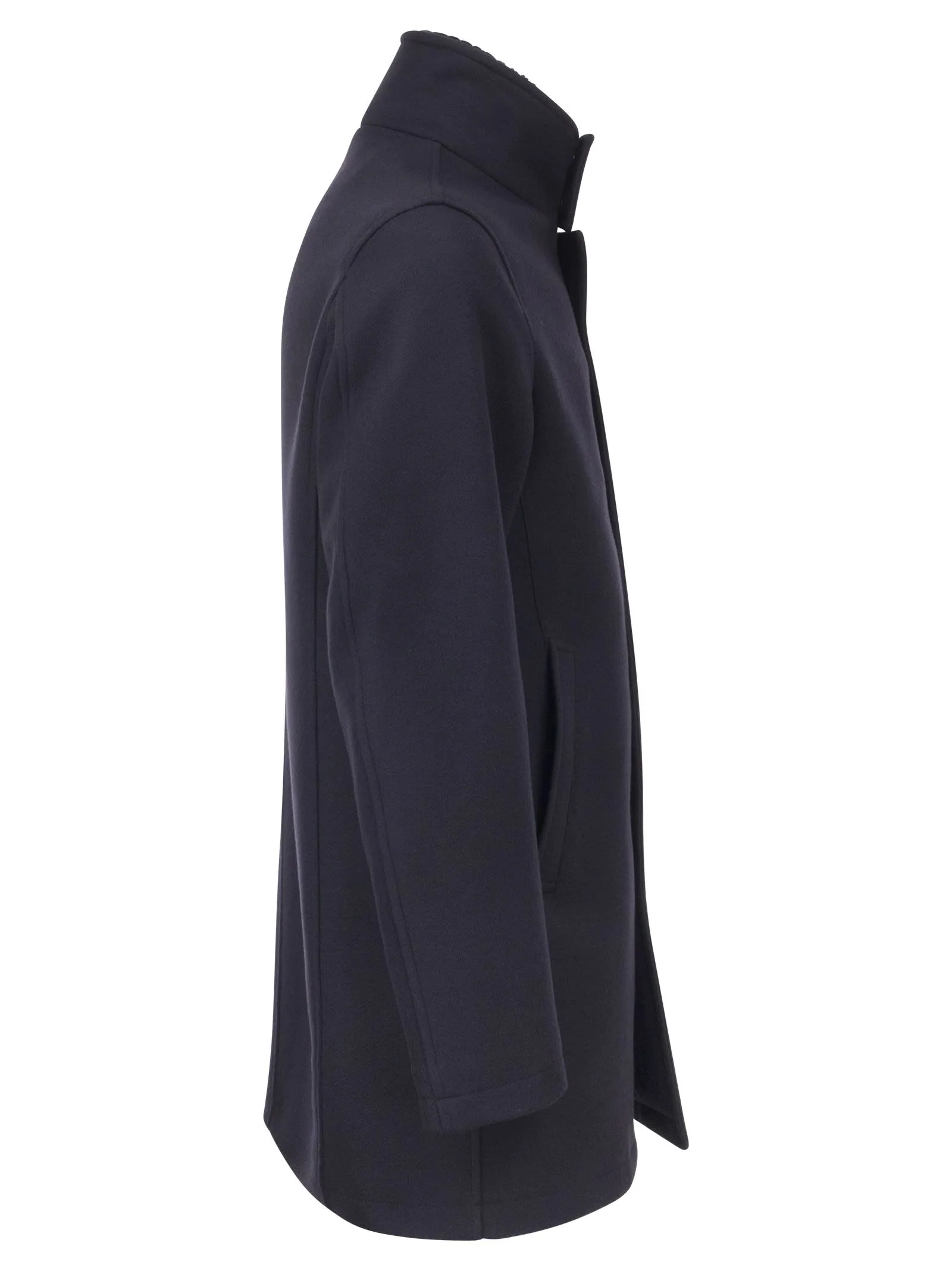 Cappotto medio in misto Lana