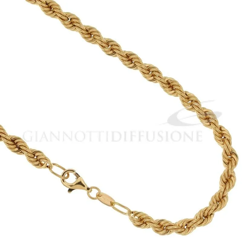 Catena  Fune Oro Giallo