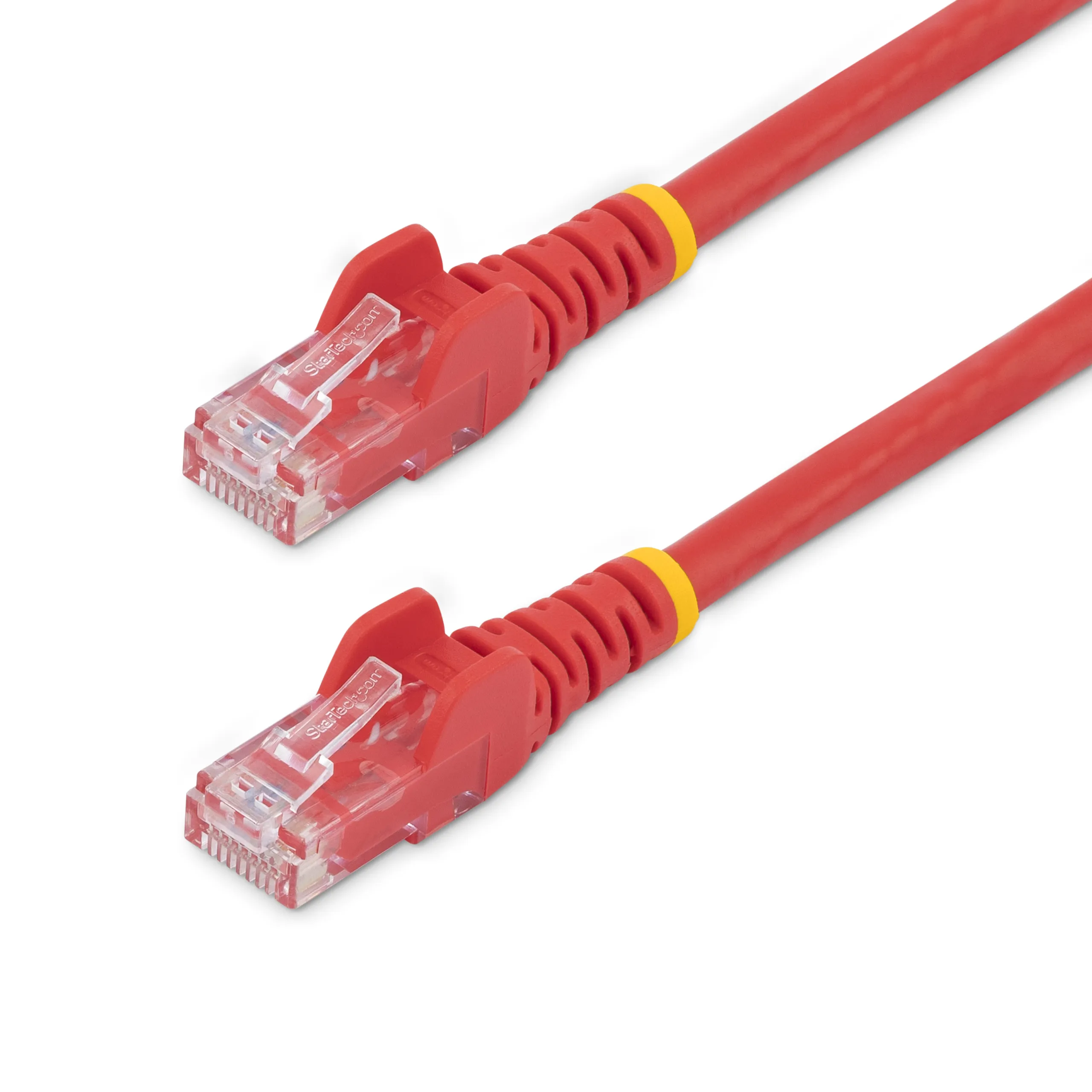Cavo Ethernet Cat6 (U/UTP) Startech, guaina in PVC col. Rosso, L. 30m, Con terminazione