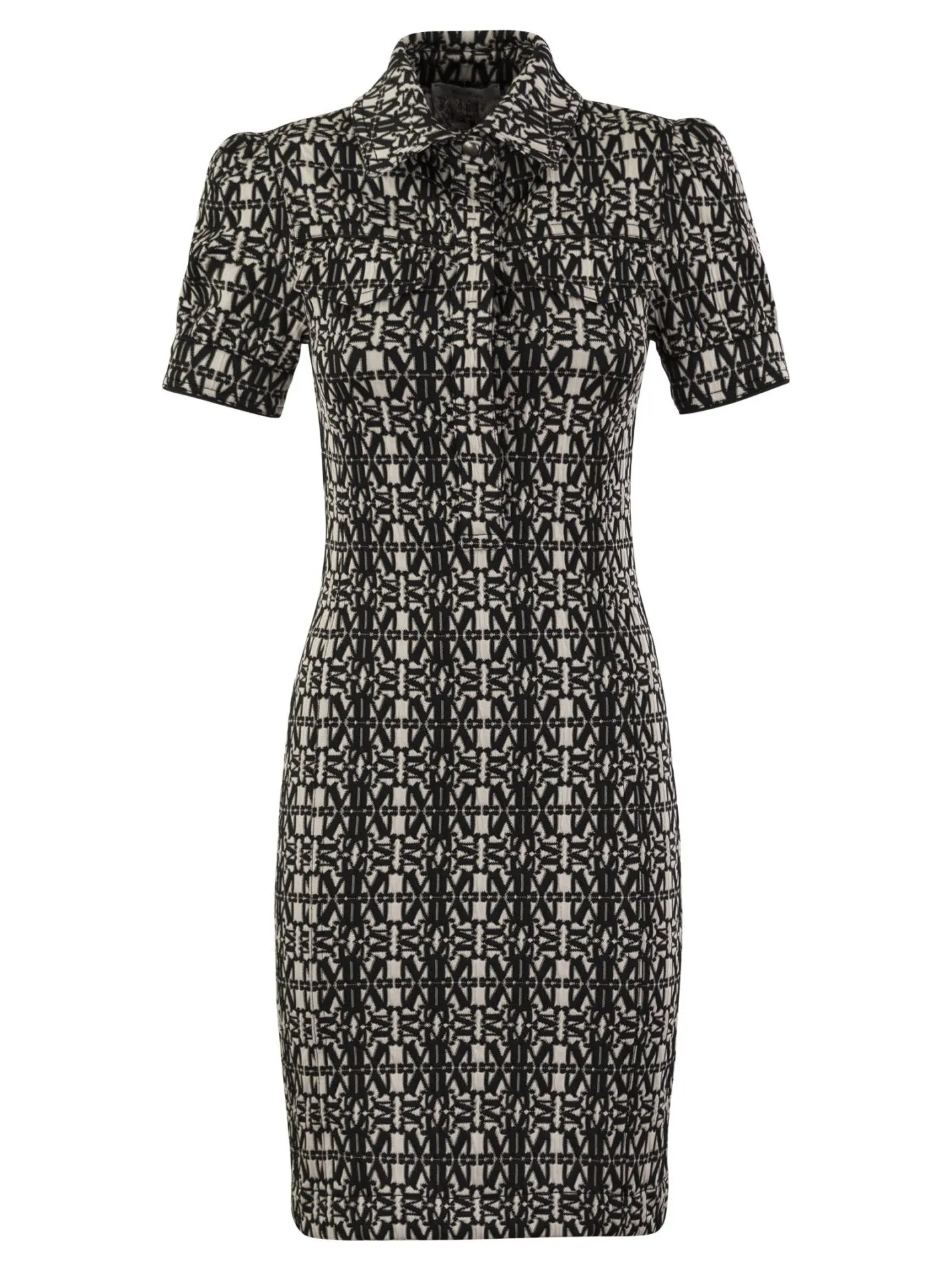 CESY – Abito monogram a maniche corte