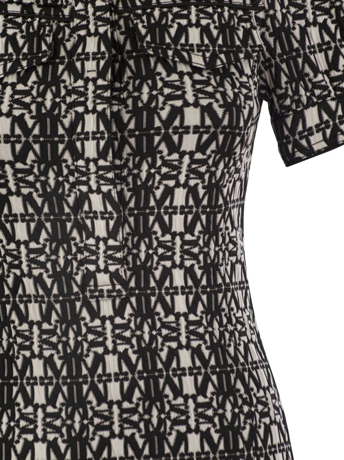 CESY – Abito monogram a maniche corte