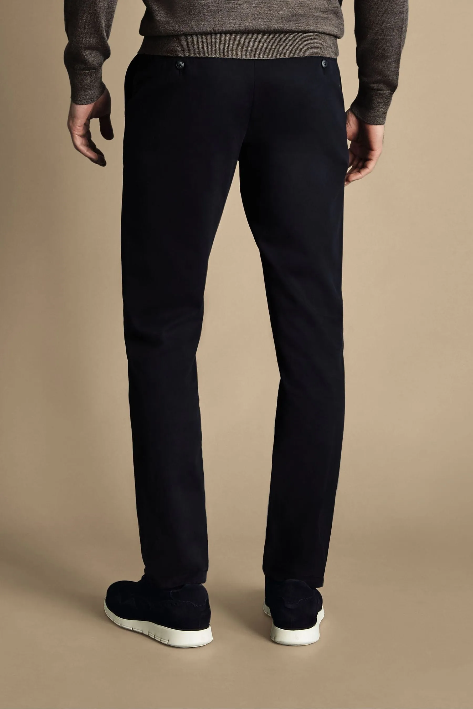Charles Tyrwhitt - Classic Fit - Pantaloni chino no-stiro