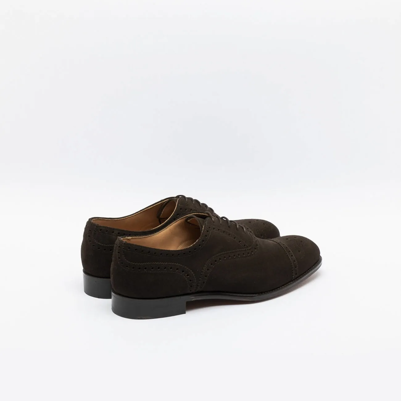 Cheaney Joseph & Sons Stringata oxford Cheaney Joseph & Sons Wilfred in camoscio marrone