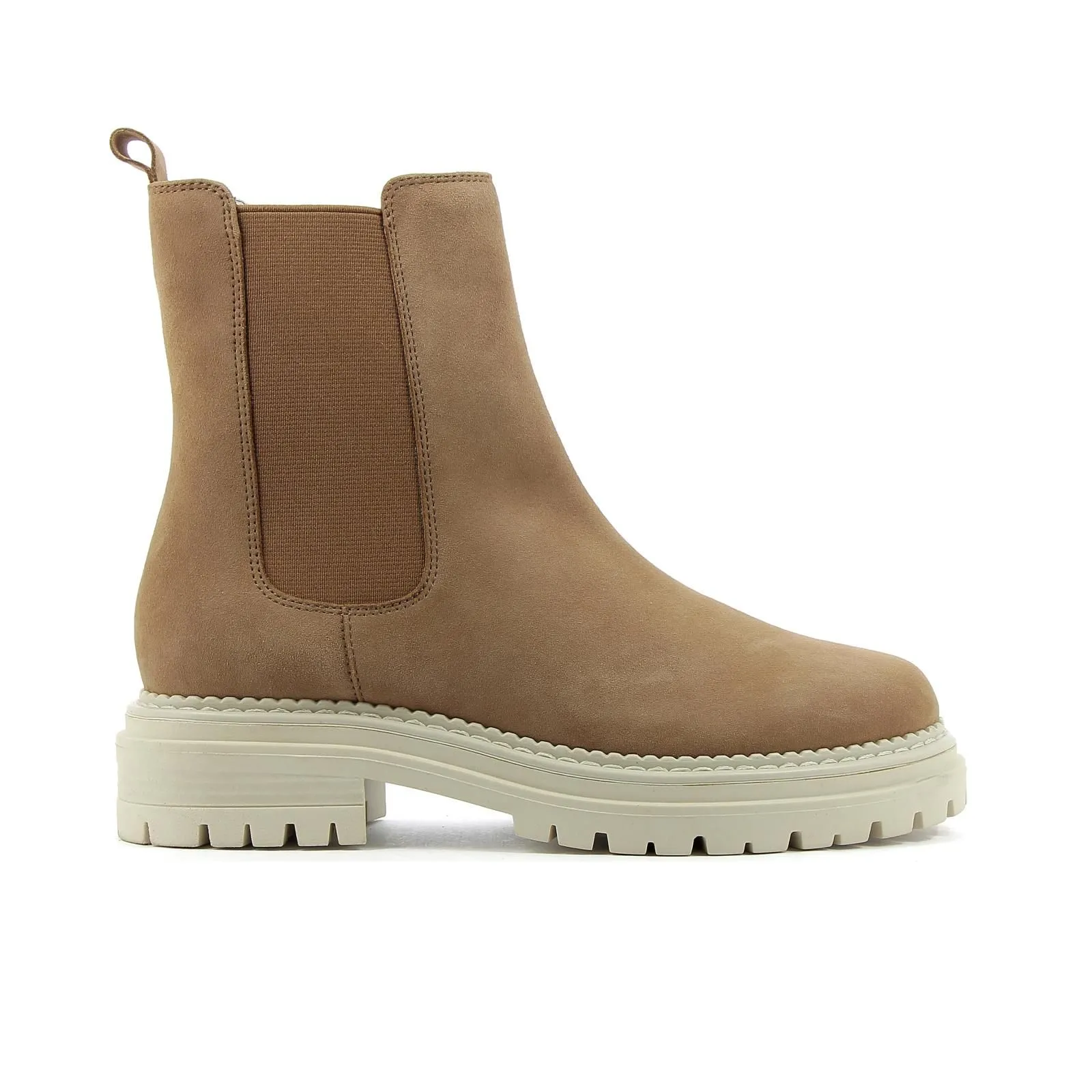 Chelsea boots marroni in pelle