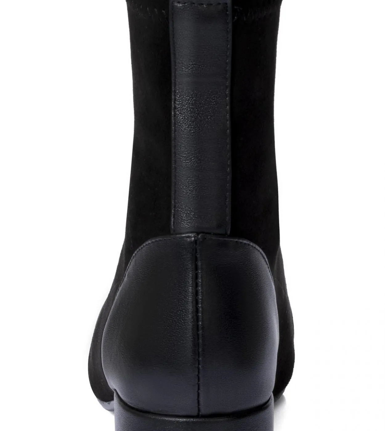 Chelsea Suede Black Shoes For Womens Autunno Inverno Stivaletti in pelle Fashion Ladies Zeppe Stivali 35 37 38 39 40 Wo