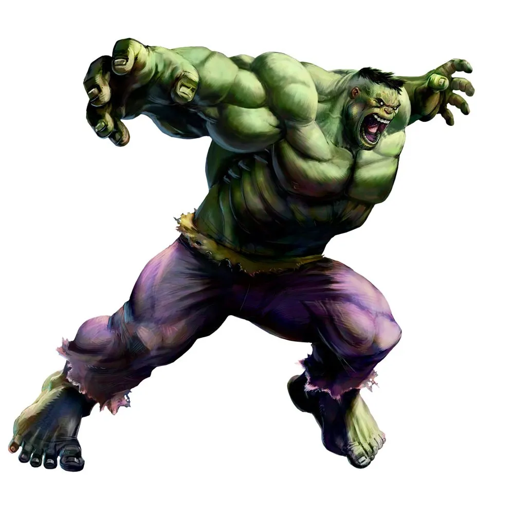 Cialda In Ostia Hulk Con Sfondo Bianco Decorazione Torta Dischi Commestibile