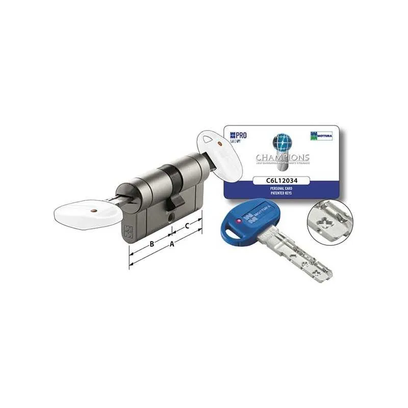 CILINDRI MOTTURA PRO CHIAVE-CHIAVE FRIZIONATI