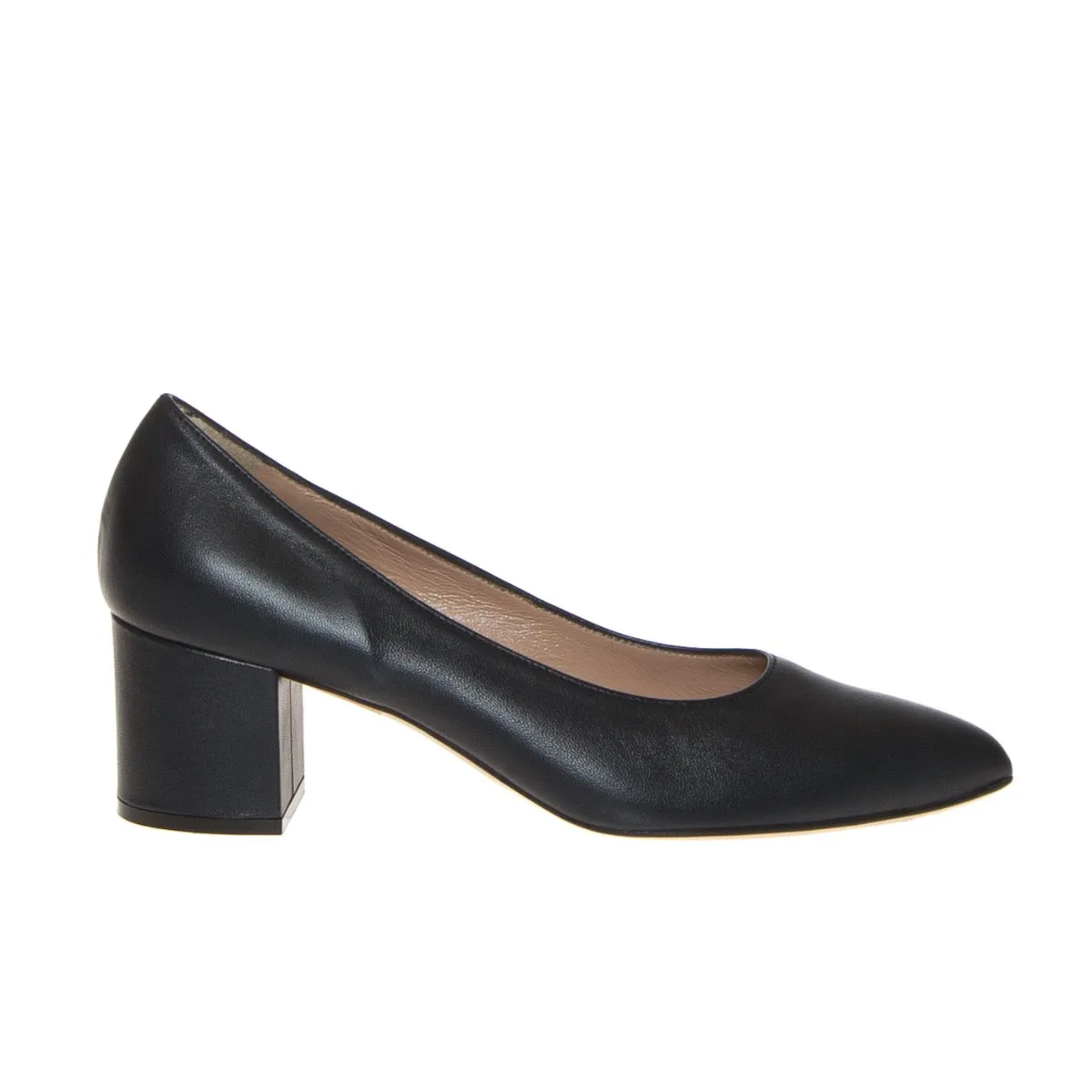 CINZIA VALLE 9601 DECOLLETE DONNA NAPPA BLU  