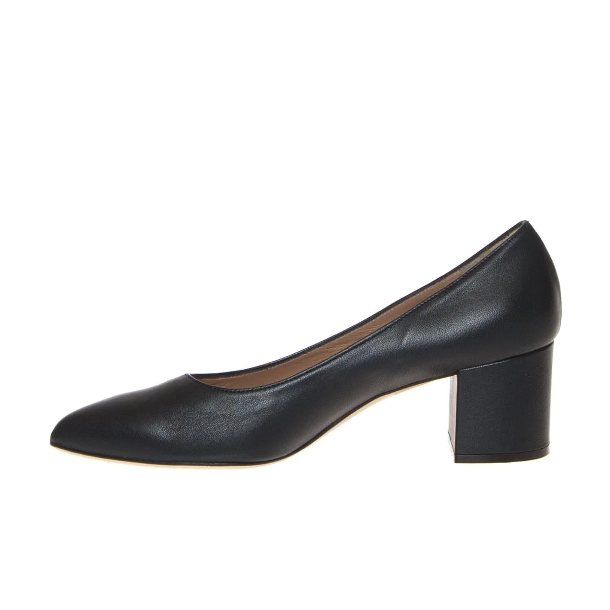 CINZIA VALLE 9601 DECOLLETE DONNA NAPPA BLU  