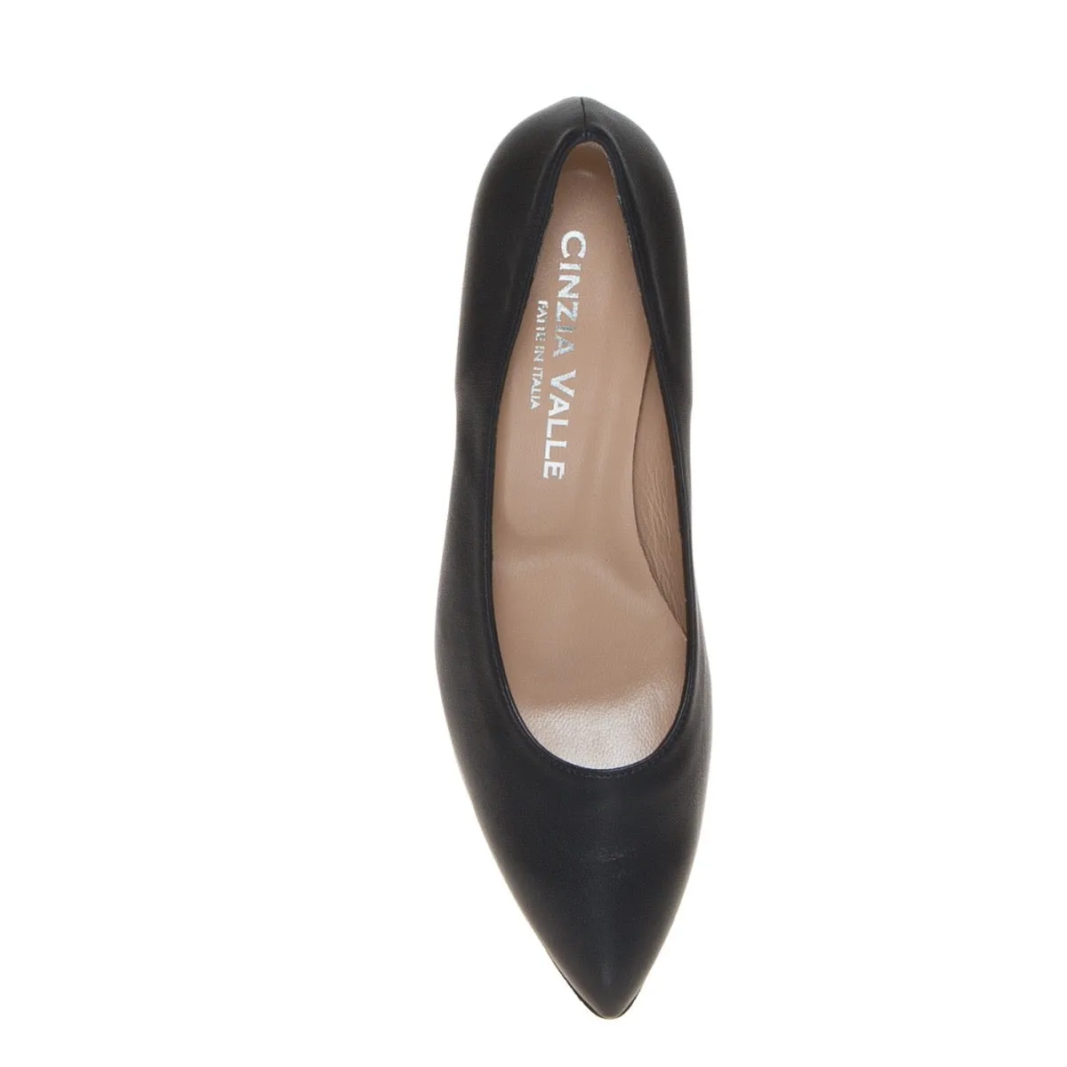 CINZIA VALLE 9601 DECOLLETE DONNA NAPPA BLU  
