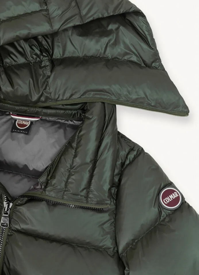 COLMAR Piumino cangiante maxi collo
