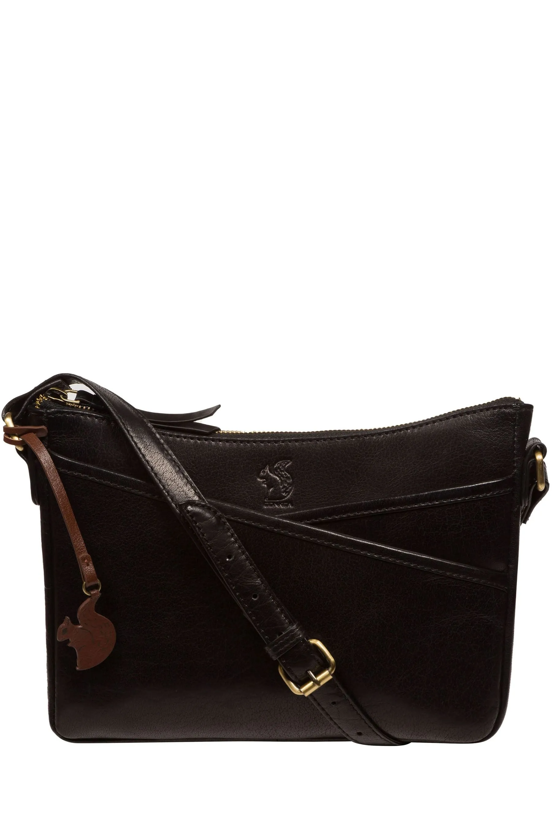Conkca - Viola - Borsa a tracolla in pelle    