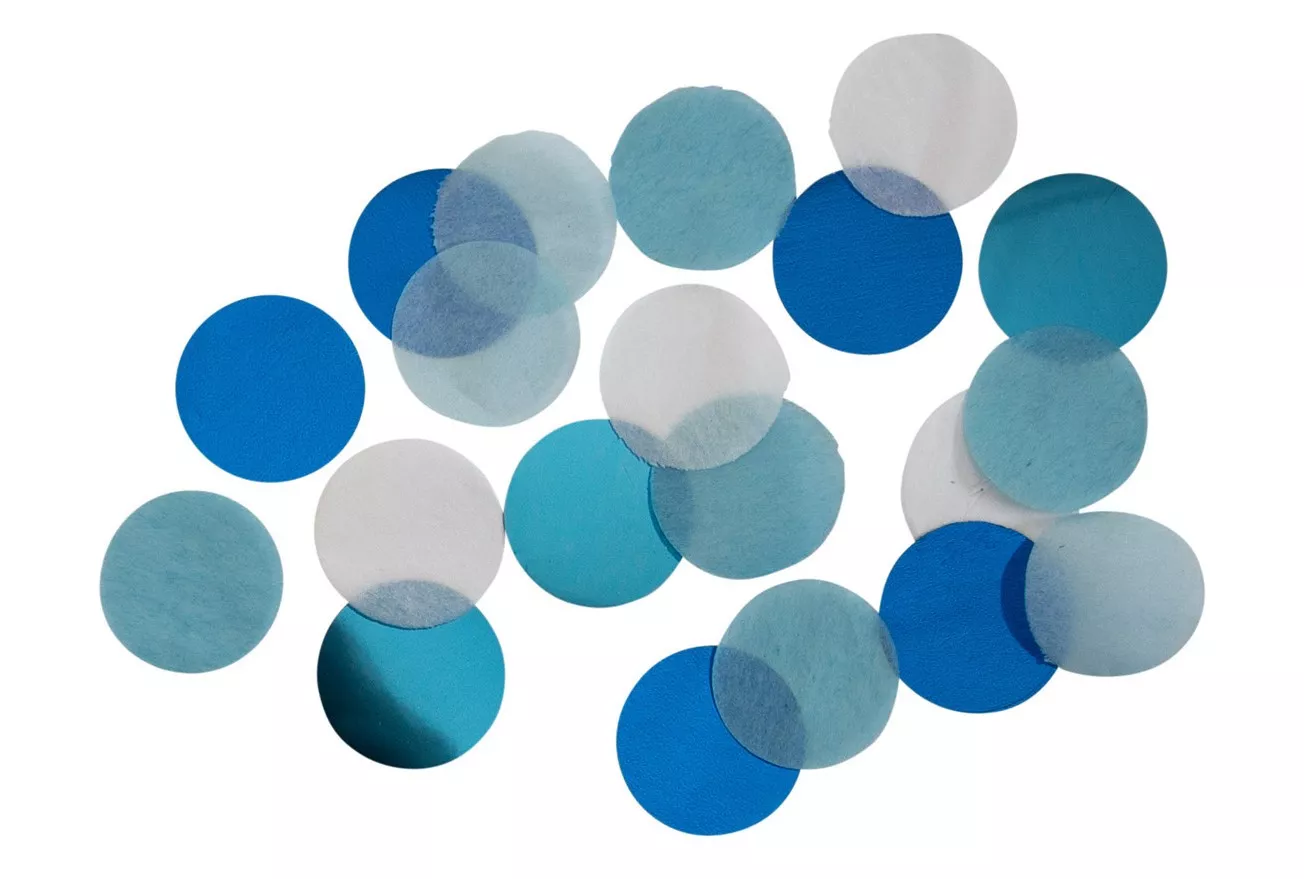 Coriandoli blu 15g