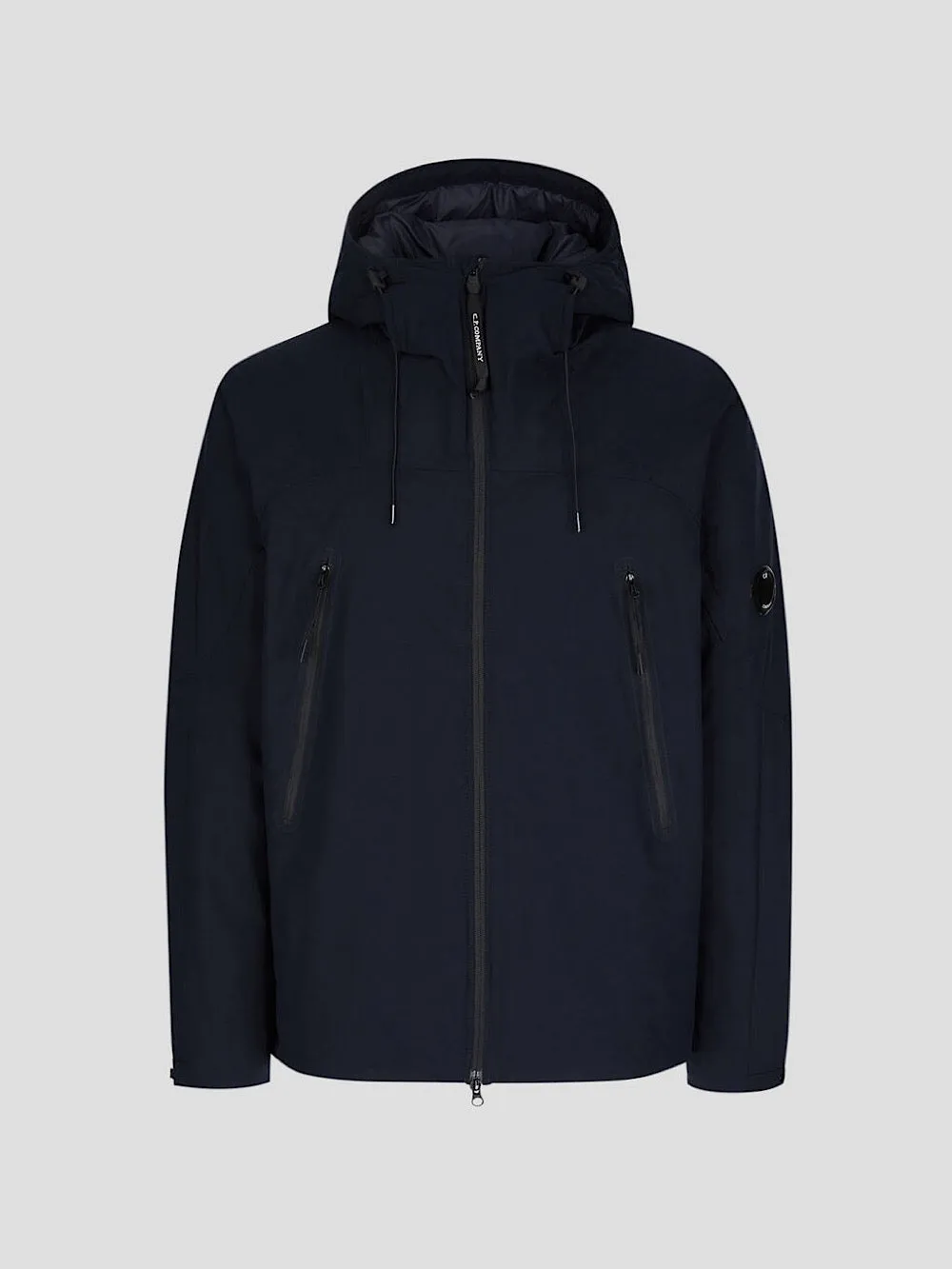 CP Company Giacca imbottita blu navy con cappuccio