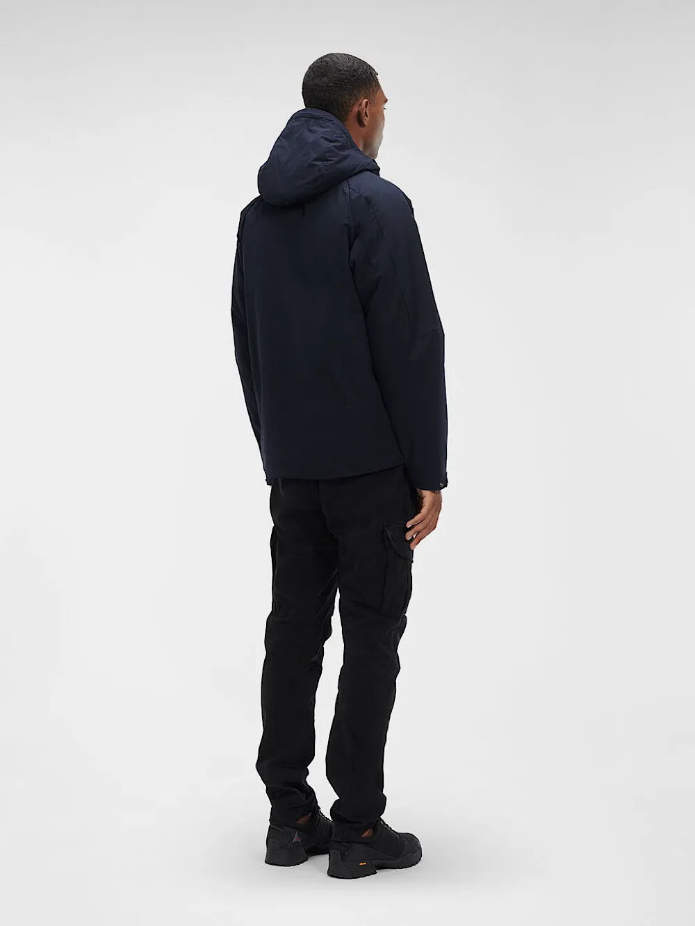 CP Company Giacca imbottita blu navy con cappuccio