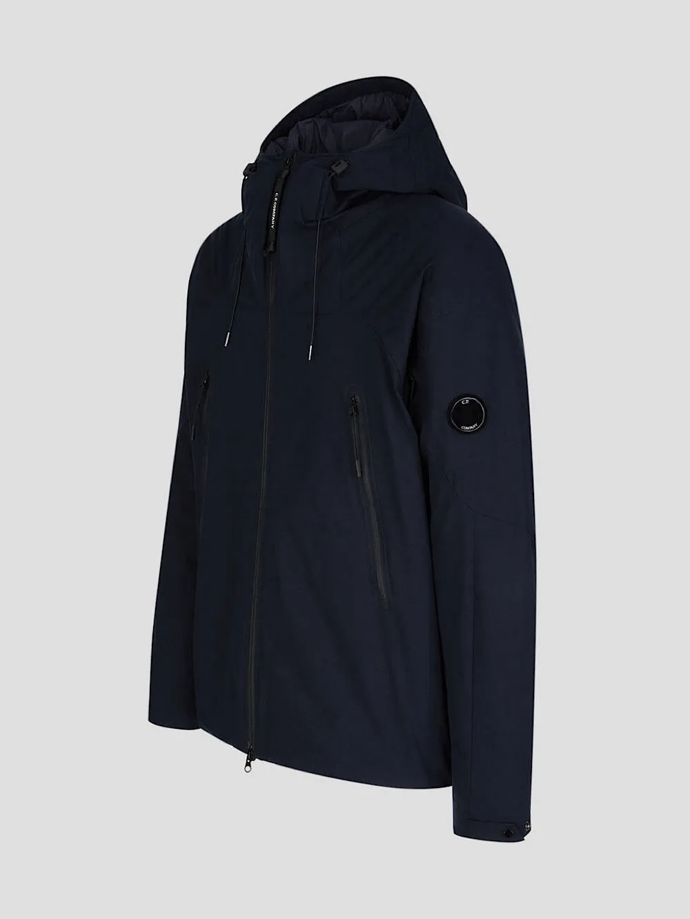CP Company Giacca imbottita blu navy con cappuccio