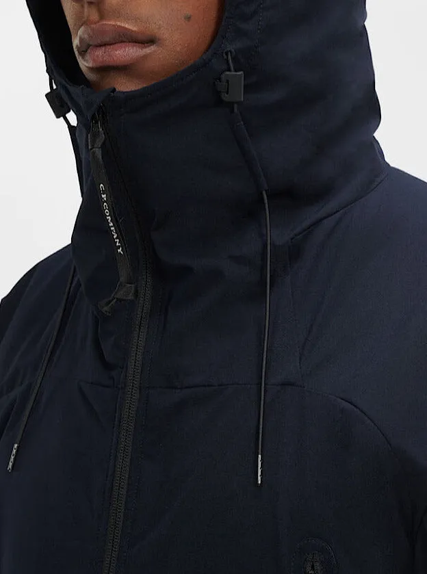 CP Company Giacca imbottita blu navy con cappuccio