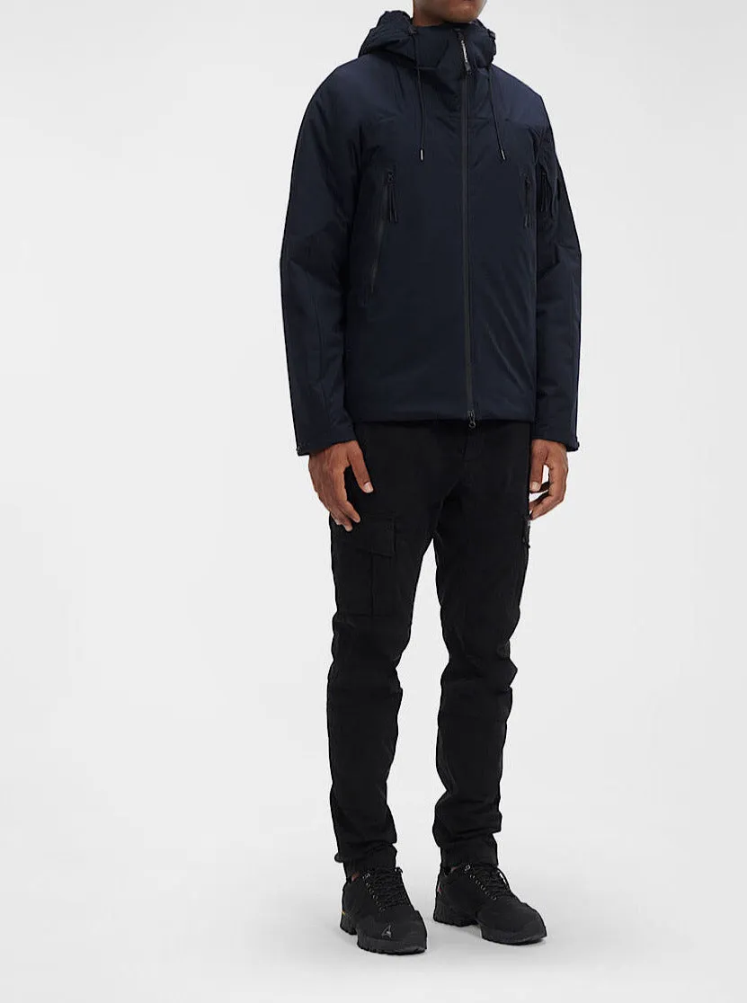 CP Company Giacca imbottita blu navy con cappuccio