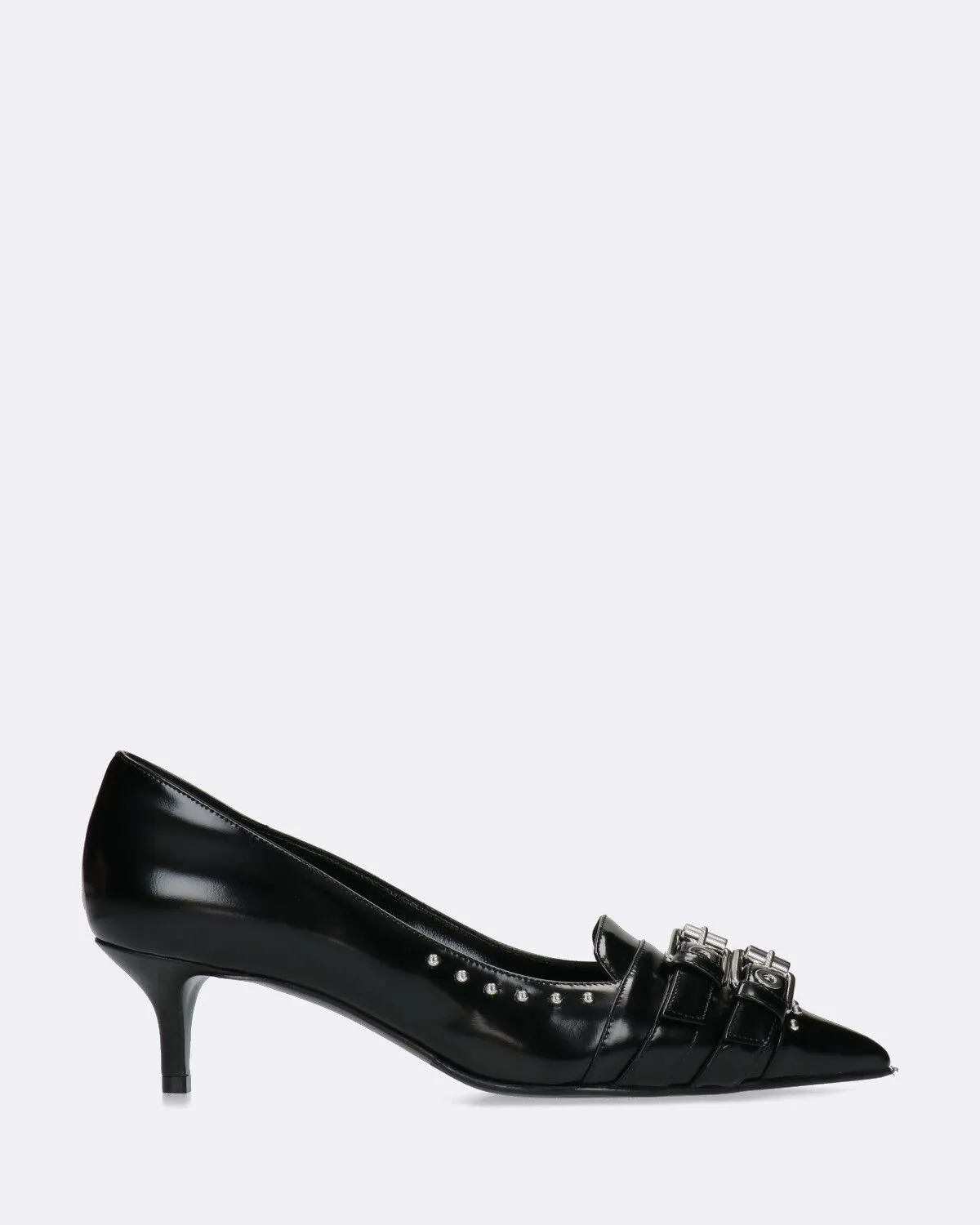 Decollete Laredo Nero Tacco Basso