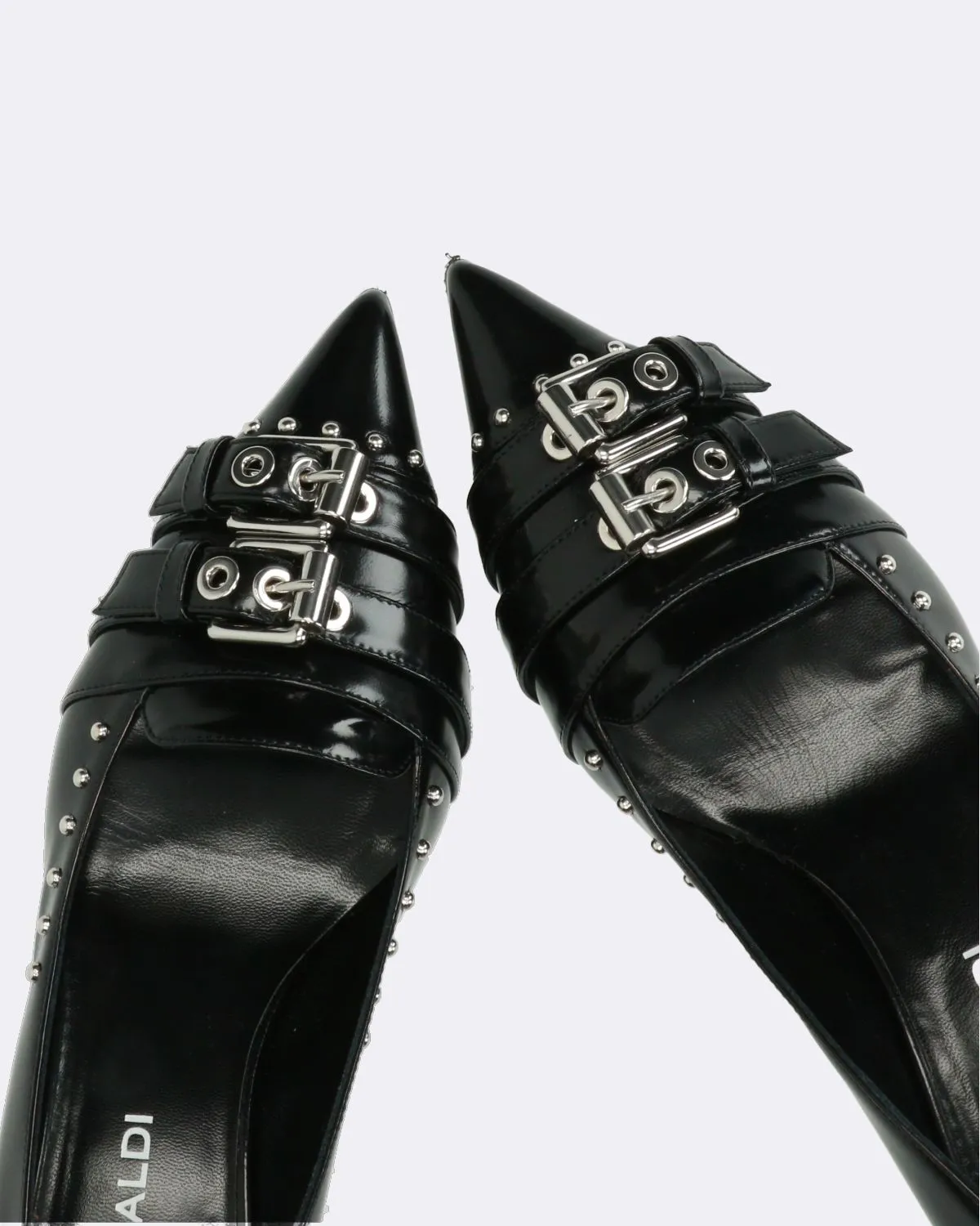 Decollete Laredo Nero Tacco Basso