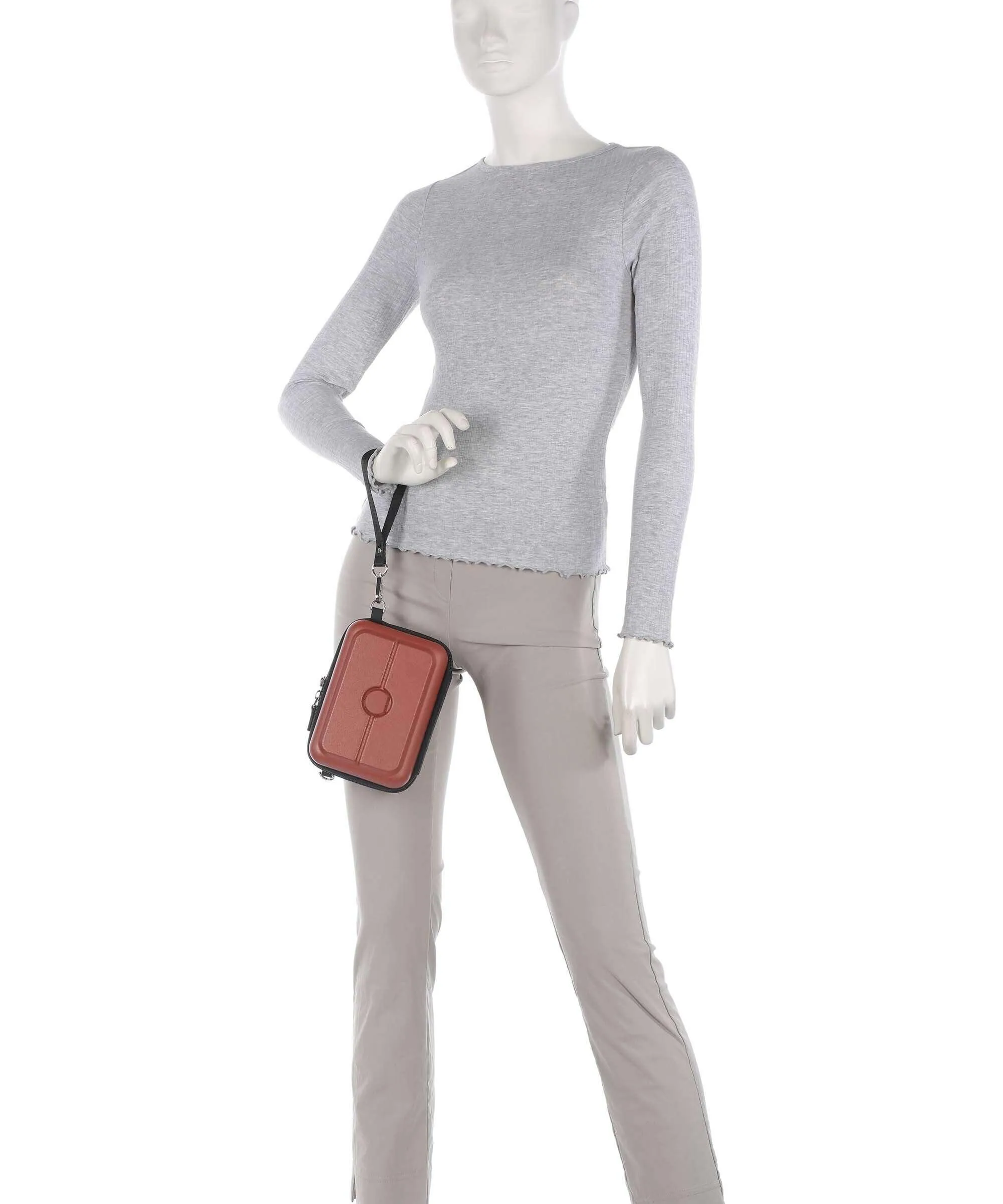  Delsey Paris Turenne 2.0 Borsa a tracolla policarbonato ambra  