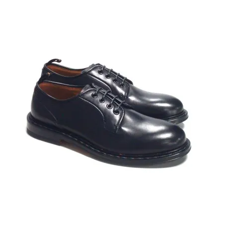 Derby fabi in vitello poderosa FU0659A NERO
