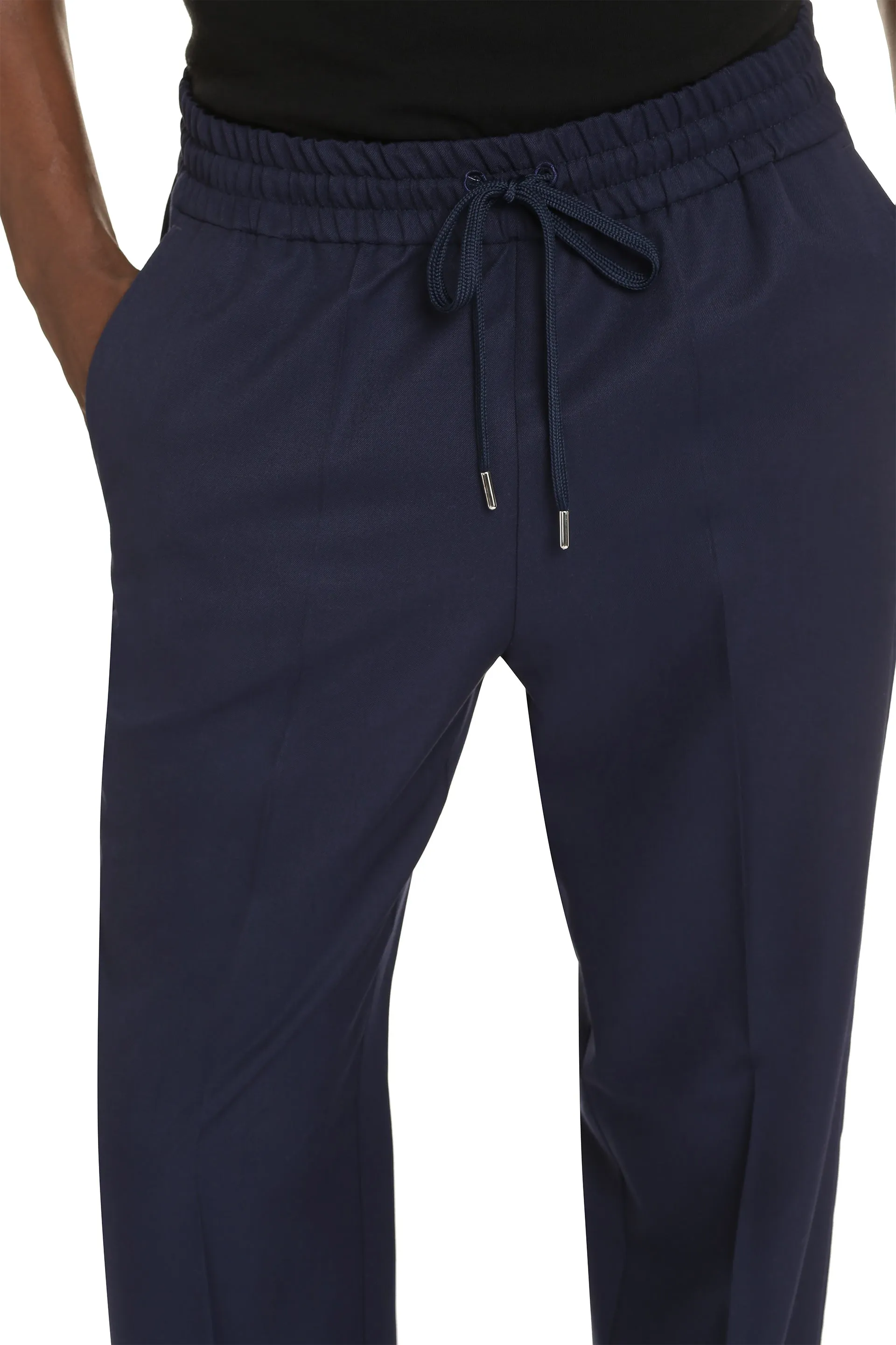 Drôle de Monsieur Pantaloni Droit in misto lana