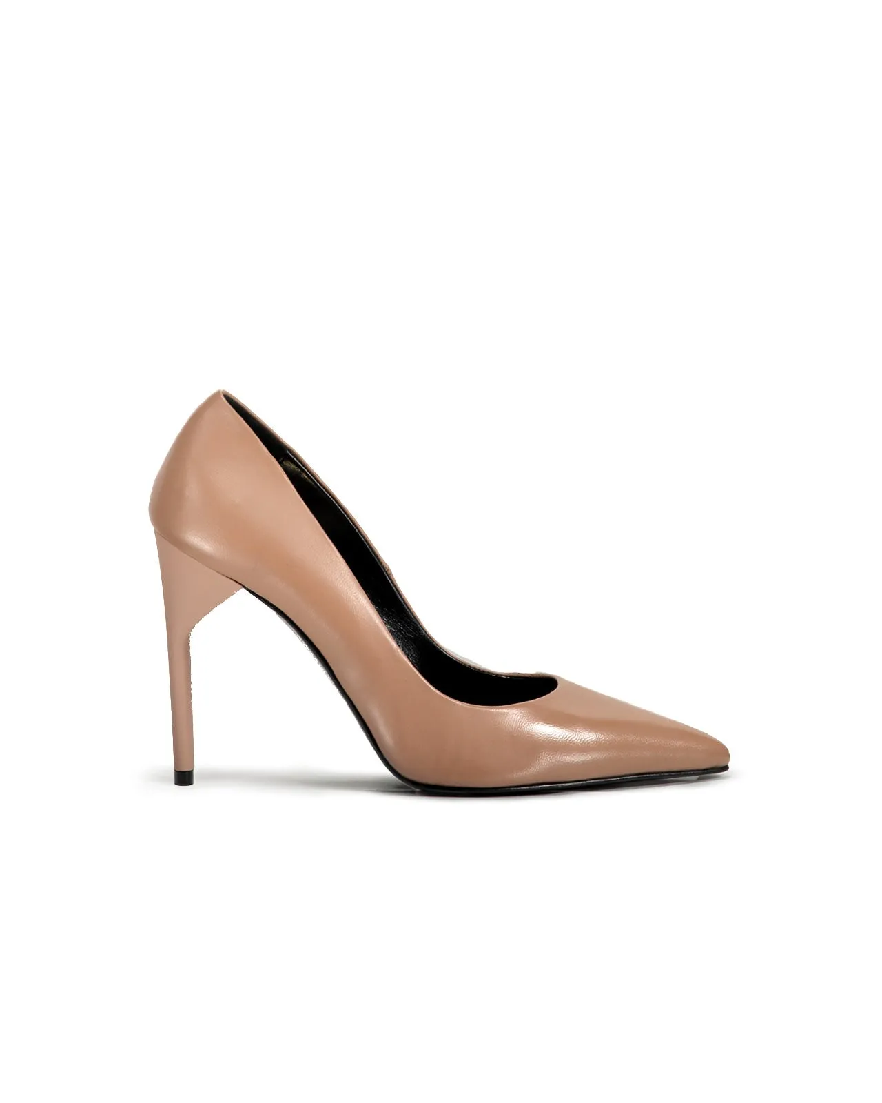Décolleté nappa biscotto