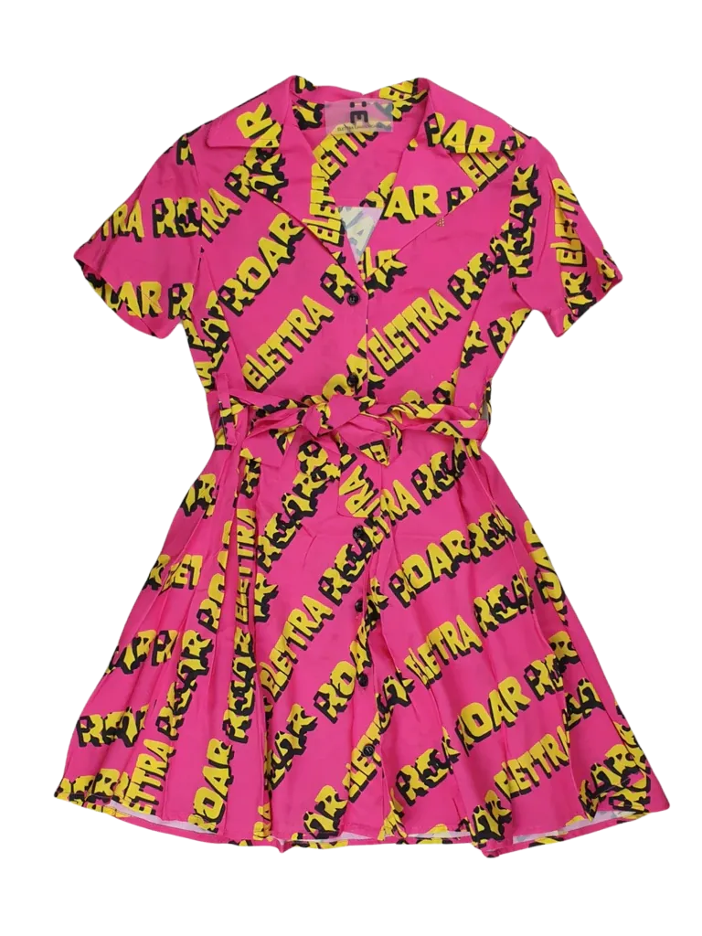 Elettra Lamborghini Collection  ---------    ------------Vestito stampa roar