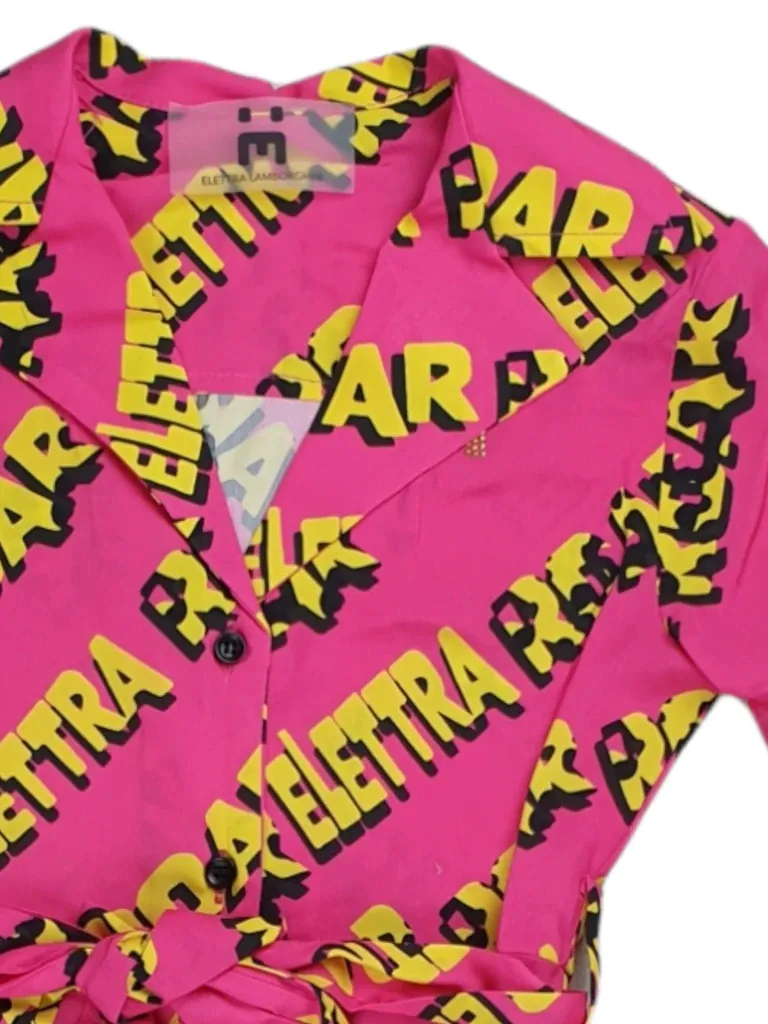 Elettra Lamborghini Collection  ---------    ------------Vestito stampa roar